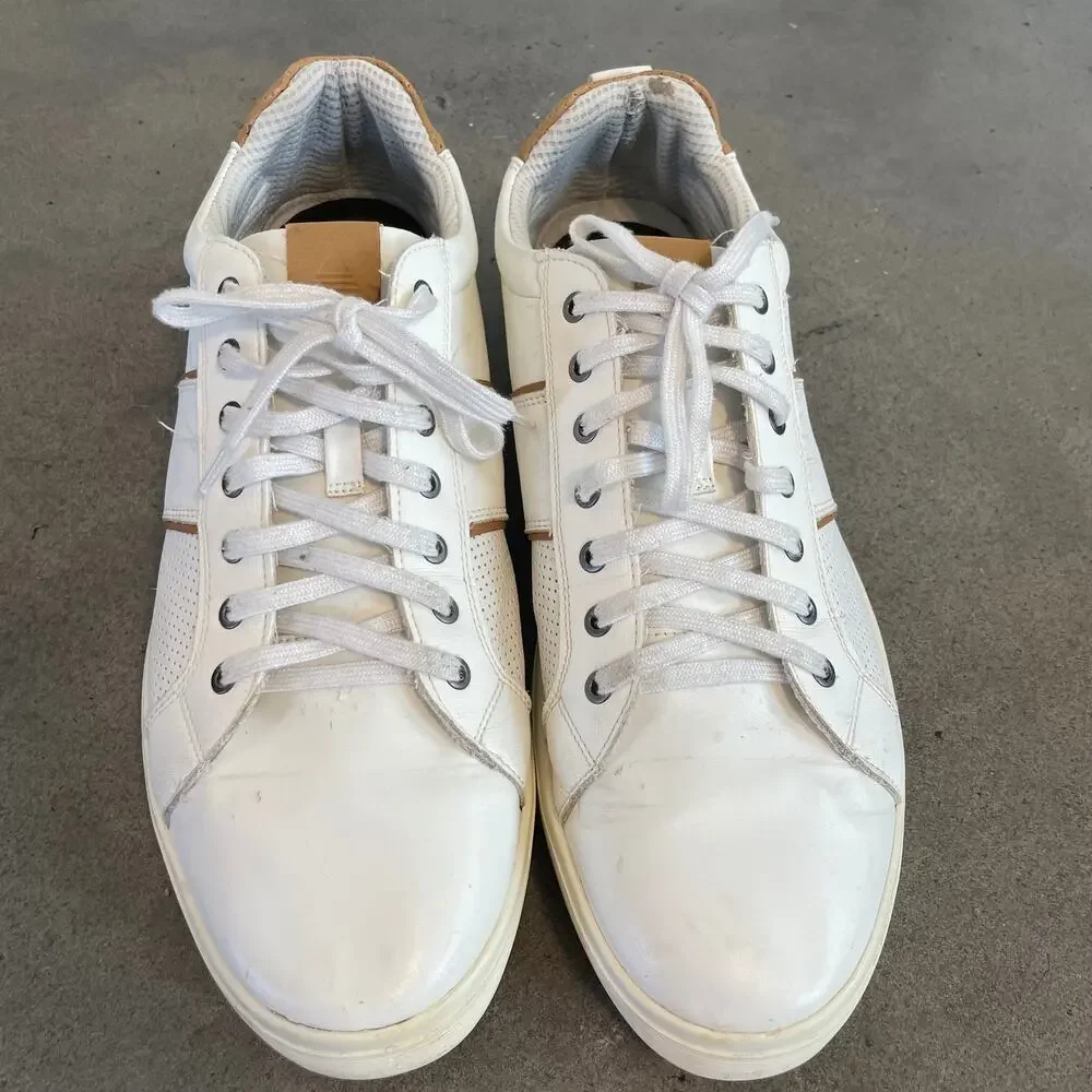 ALDO Kailiclya White Mens Low Top fashion sneaker shoes size 13